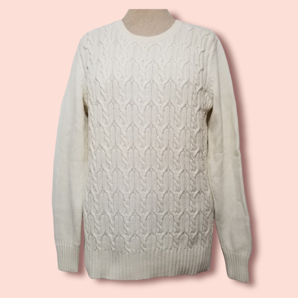 Tommy Hilfiger Cross Knit Sweater